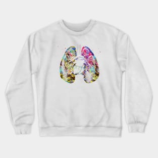 Lungs and Heart Crewneck Sweatshirt